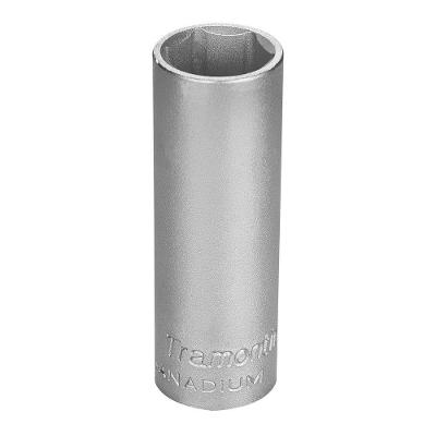 Soquete Sextavado Longo Em Aço Cromo Vanadio 19 Mm - Encaixe 1-2" Tramontina Pro
