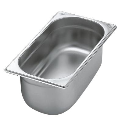 Cuba Tramontina 1-3 Em Aço Inox Sem Alças Profundidade 150 Mm - Aço 430