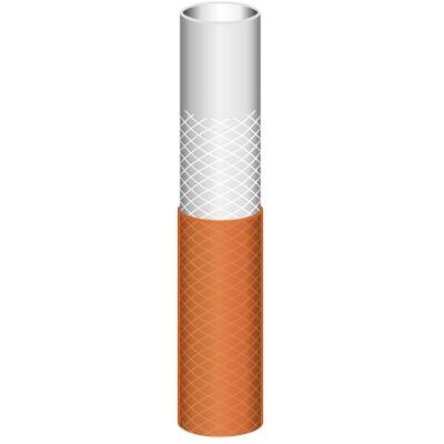 Mangueira 1-2" Tramontina Laranja Em Pvc 3 Camadas 20 M Com Engates Rapidos E Esguicho