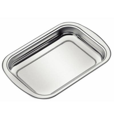 Assadeira Tramontina Cosmos Retangular Em Aço Inox 34 Cm 2,2 L