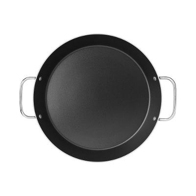 Paellera Tramontina Loreto Em Aluminio Com Revestimento Interno Antiaderente Starflon T1 Com Alças Aço Inox Grafite 30 C