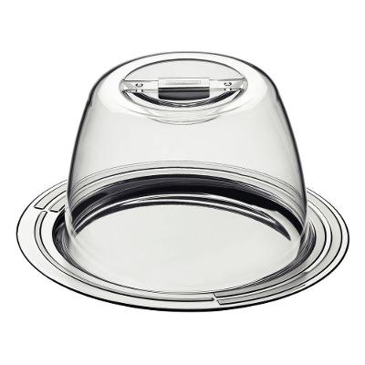 Porta-queijo Tramontina Ciclo Em Aço Inox 20 Cm 2 Peças