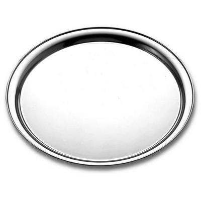 Bandeja Tramontina Service Em Aço Inox Redonda 30 Cm