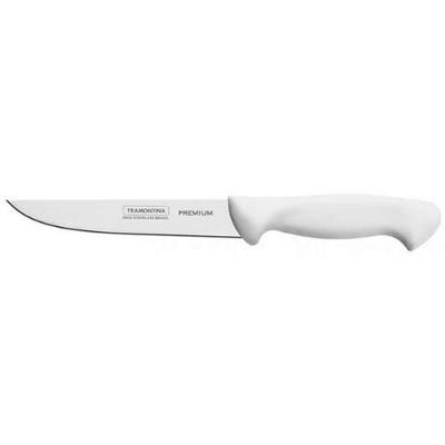 Faca Para Desossar Tramontina Premium Com Lamina Em Aço Inox E Cabo De Polipropileno Branco 6"