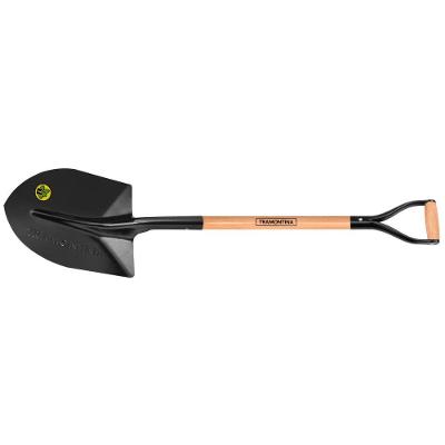 Pa De Bico Tramontina 405-30 Em Aço Com Cabo De Madeira 74 Cm Com Empunhadura Metalica Ergonomica