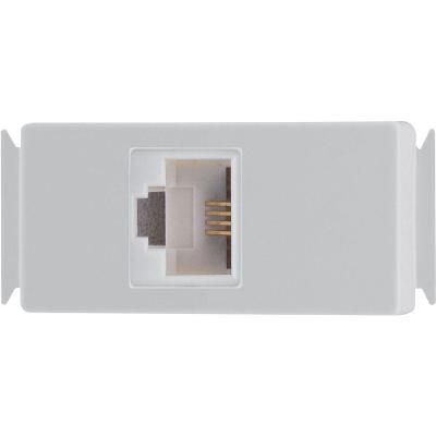 Modulo Para Tomada De Telefone Rj11 Tramontina Aria Branco
