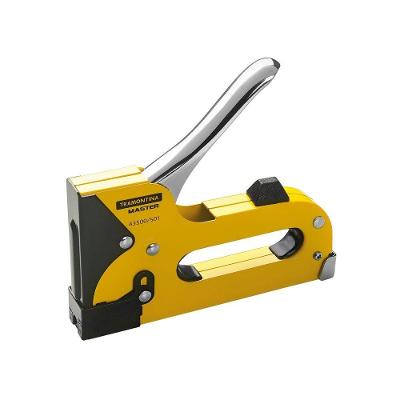 Grampeador Manual Tramontina Com Corpo Em Aço Para Grampos T50
