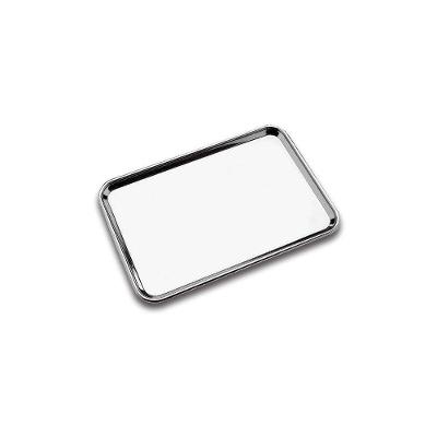 Bandeja Tramontina Service Retangular Em Aço Inox 40x27 Cm