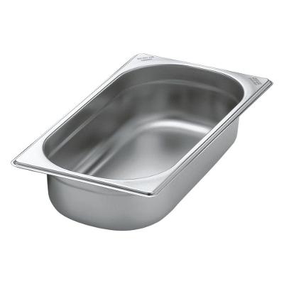 Cuba Tramontina 1-3 Em Aço Inox Sem Alças Profundidade 40 Mm - Aço 304