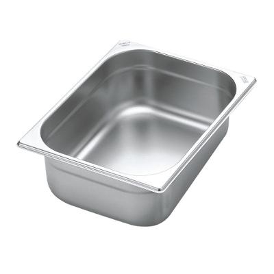 Cuba Tramontina 1-2 Em Aço Inox Sem Alças Profundidade 150 Mm - Aço 304