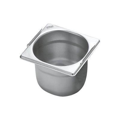 Cuba Tramontina 1-6 Em Aço Inox Com Alças Moveis Profundidade 200 Mm - Aço 304