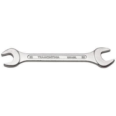 Chave Fixa 25x28 Mm Tramontina Basic Com Corpo Em Aço Especial Cromado