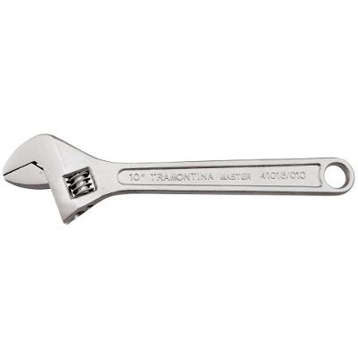 Chave Ajustavel Para Porcas 6" Tramontina Com Corpo Forjado Em Aço Carbono Cromado