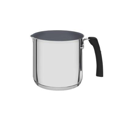Fervedor Tramontina Em Aço Inox Com Fundo Triplo Interior Em Ceramica Cabo De Silicone 14 Cm 2 L