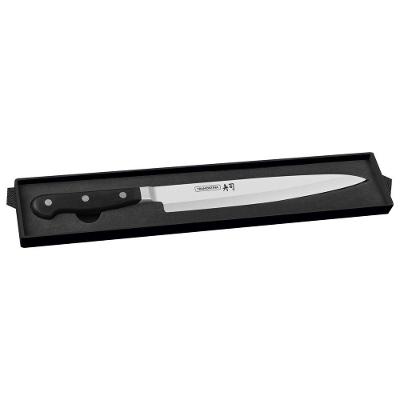 Faca Yanagiba Tramontina Sushi Com Lamina Em Aço Inox E Cabo De Policarbonato Com Fibra De Vidro 9"