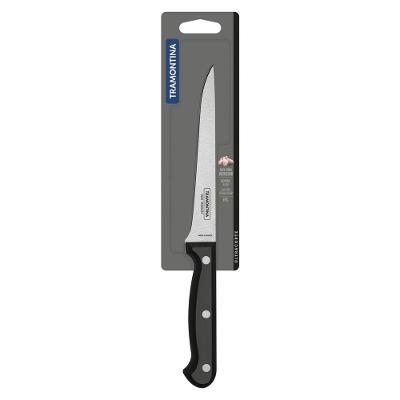 Faca Para Desossar Tramontina Ultracorte Com Lamina Em Aço Inox E Cabo De Polipropileno Preto 6"