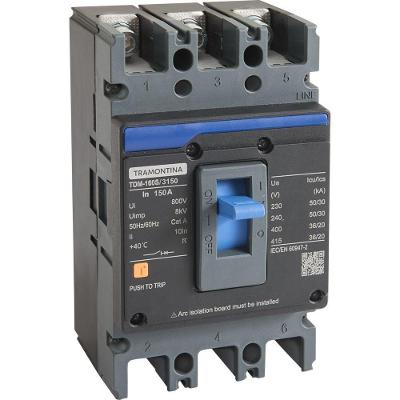 Caixa Moldada Tramontina Tdm 250s 3150 3p 150 A 50 Ka