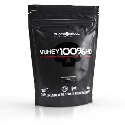Whey 100% HD Black Skull Blend Baunilha 900G 25 Doses