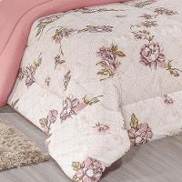 Edredom King Quality 1 Peça Rosê - 2