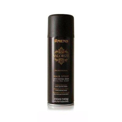 Hair Spray Fixador Valorize Fixação Ultra Forte Multicolorido Amend Cosméticos 200ML