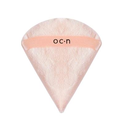 Esponja para Pó Powder Puff Aplicação Uniforme Formato Triangular Rosa Oceane
