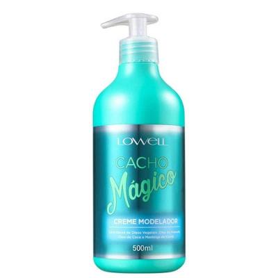 Creme Modelador de Cachos Cacho Mágico e Definição Multicolorido Lowell 500ML