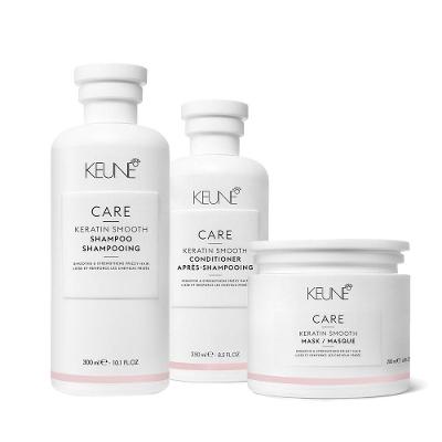 Kit de Tratamento Capilar Care Keratin Smooth Home Care Multicolorido Keune Shampoo 300ML