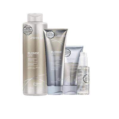 Kit de Tratamento Capilar Blonde Life Shampoo 1L Condicionador 250ML Máscara 150ML Oil 100ML Joico