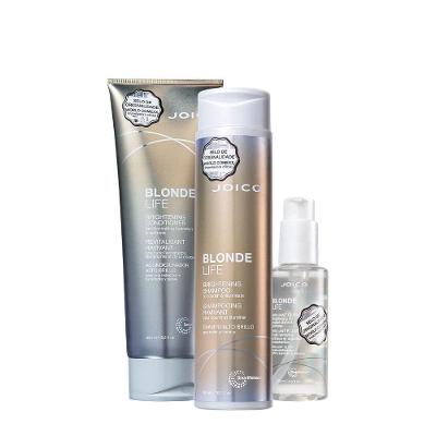 Kit de Tratamento Capilar Blonde Life Smart Release Brilliant Glow Duo Oil Shampoo 300ML