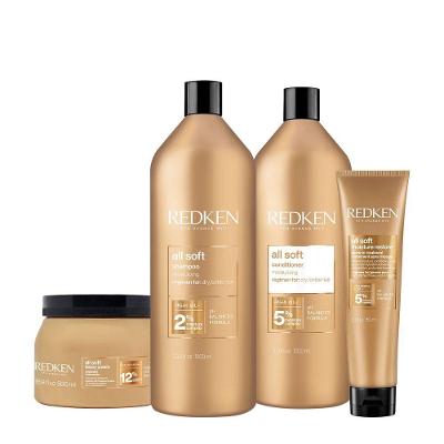 Kit de Tratamento Capilar All Soft Salon Total Leave-in Hidratação Profunda Antifrizz Redken