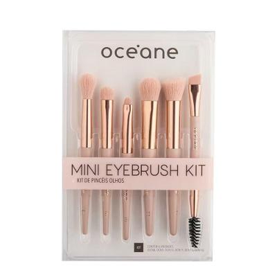 Kit de Pincéis para Olhos Edition Mini Eyebrush Aplicar Esfumar Definir Sombras Oceane