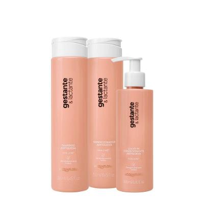 Kit de Cuidados com os Cabelos Gestante e Lactante Duo Leave-in Proteção Antiqueda Acquaflora
