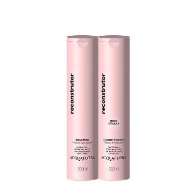Kit de Cuidados Capilares Reconstrutor Duo Revitaliza Multicolorido Acquaflora 300ML