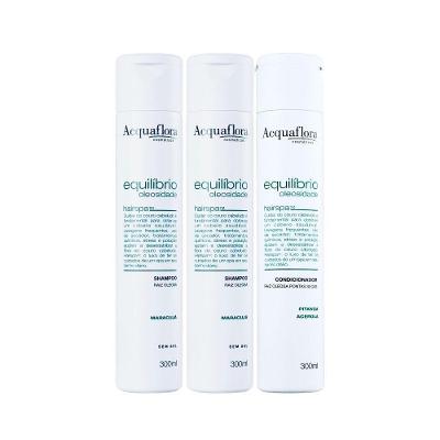 Kit de Cuidados com os Cabelos Equilíbrio Oleosidade Shampoo Extra com Shampoo e Condicionador