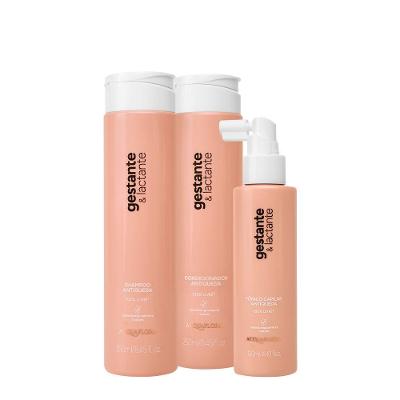 Kit de Cuidados Capilares Gestante e Lactante Duo Tônico Antiqueda com Shampoo 250ML Condicionador