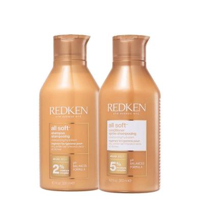 Kit de Cuidados com Cabelo All Soft Duo Hidratação Profunda Multicolorido Redken 300ML