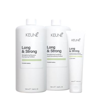 Kit de Cuidados Capilares Keune Long & Strong Resistência e Crescimento 3 Produtos