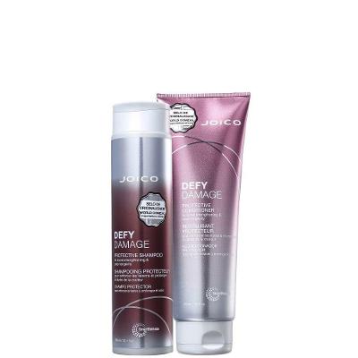 Kit de Tratamento para Cabelos Defy Damage Home Care Protege Contra Danos Multicolorido Joico