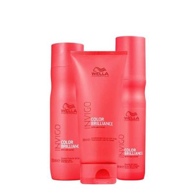 Kit de Tratamento para Cabelos Coloridos Invigo Color Brilliance Shampoo 250ML Condicionador 200ML