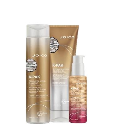 Kit de Tratamento K-pak Repair Damaged Duo Home Care e Oleo Multicolorido Restaura Força Joico