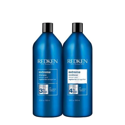 Kit de Tratamento Extreme Salon Reparação e Fortalecimento 1L e 1L Redken