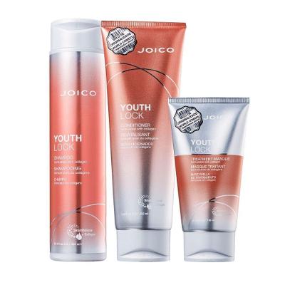 Kit de Tratamento Capilar Youthlock Collagen Perfect com Shampoo 300ML Condicionador 250ML Joico