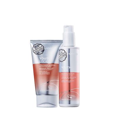 Kit de Tratamento Capilar Youthlock Collagen Glow com Máscara e Leave-in Multicolorido Joico