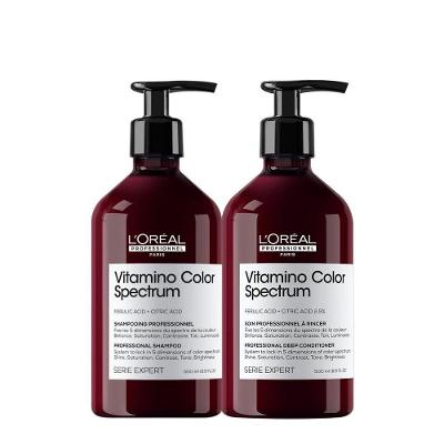 Kit de Tratamento Capilar Vitamino Color Spectrum Duo 500 Prolonga a Cor Hidratação 500ML L'Oréal