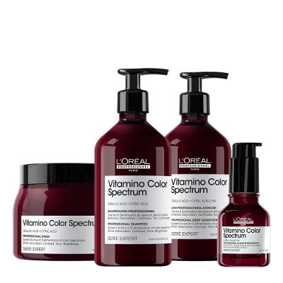 Kit de Tratamento Capilar Vitamino Color Spectrum com 4 Produtos 500ML e 50ML L'Oréal Paris