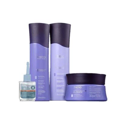 Kit de Tratamento Capilar Specialist Blonde Matizador Reparador Matiza e Repara Pontas Multicolorido