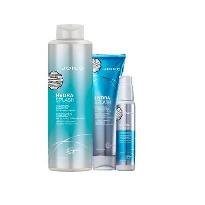 Kit de Tratamento Capilar Hydra Splash Hidratação sem Pesar Multicolorido Joico Shampoo 1L