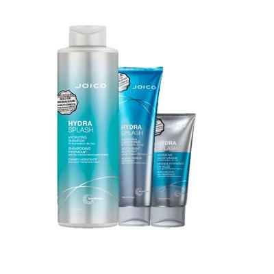 Kit de Tratamento Capilar Hydra Splash Hidratação Leve Shampoo 1L Condicionador 250ML Máscara 150ML