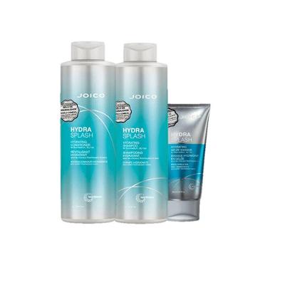 Kit de Tratamento Capilar Hydra Splash Hidratação Leve Multicolorido Joico Shampoo 1L Condicionador