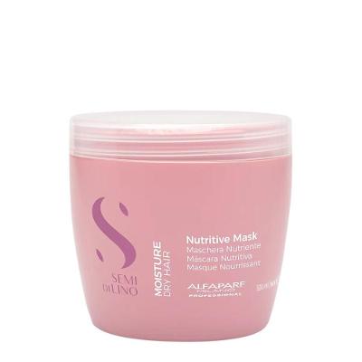 Máscara Capilar Semi Di Lino Moisture Nutritive Hidratação Profunda 500ML Alfaparf